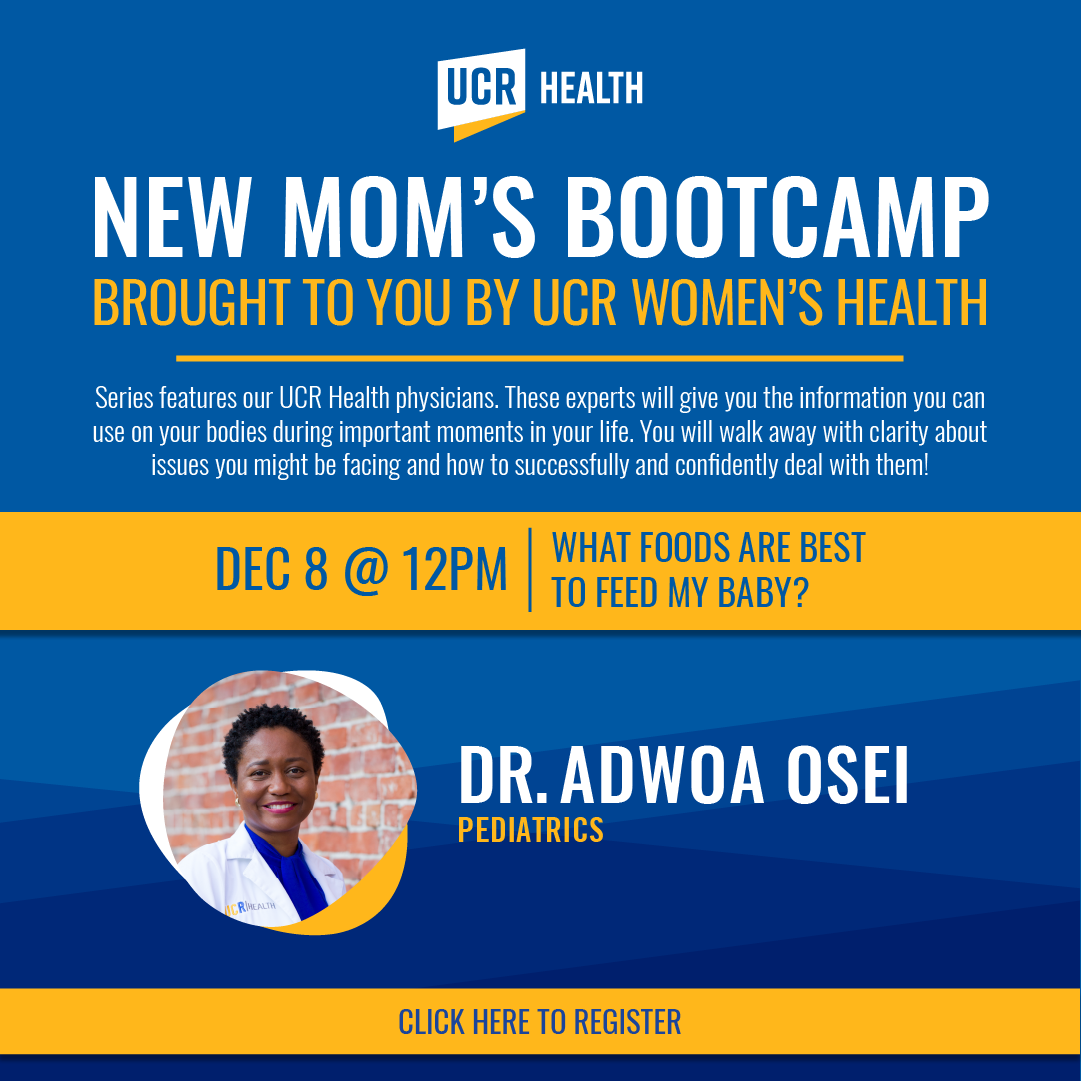 new mom's bootcamp flyer